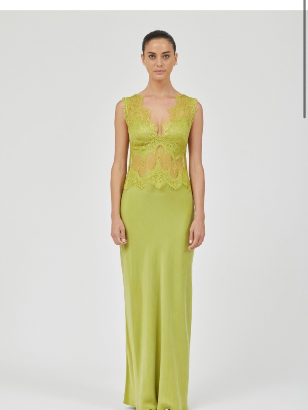 Third form visions lace dress in Fig